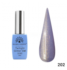 Global Fashion гель-лак Twilight Glitter, 202, 8 мл