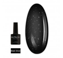 Гель-лак  KOMILFO 8 мл (Black Silver)