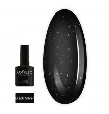 Гель-лак  KOMILFO 8 мл (Black Silver)