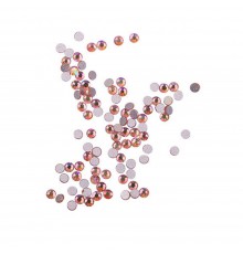 Стрази KOMILFO розмір 3 100 штуп (Light Peach AB)