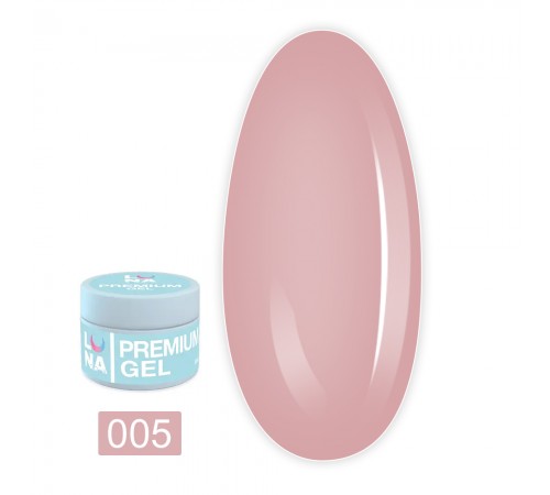 Гель для нарощування LunaMoon Premium Gel 30 мл (05) Гель для нарощування LunaMoon Premium Gel 30 мл (05)