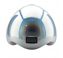 Лампа SUN 5 LED/UV гібрид з дисплеєм 48 Вт (MIRROR)