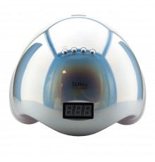 Лампа SUN 5 LED/UV гібрид з дисплеєм 48 Вт (MIRROR)