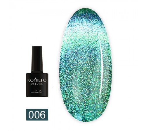 Гель-лак KOMILFO 9D Cats eye 8 мл (006) Гель-лак KOMILFO 9D Cats eye 8 мл (006)