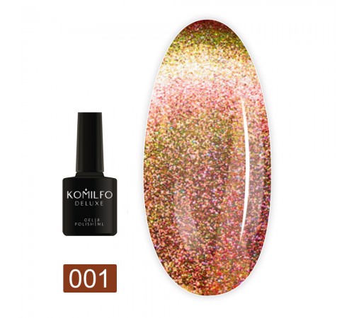 Гель-лак KOMILFO 9D Cats eye 8 мл (001) Гель-лак KOMILFO 9D Cats eye 8 мл (001)