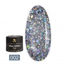 Гель FOX Glow Glitter Gel 5 мл (002)