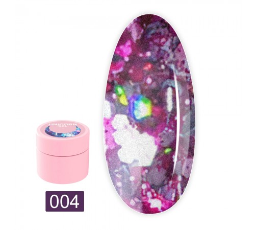 Блискітки для нігтів LunaMoon Unicorn Gel 5 мл (04) Блискітки для нігтів LunaMoon Unicorn Gel 5 мл (04)