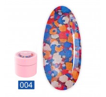 Блискітки для нігтів LunaMoon Geometric Gel 5 мл (04)