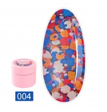 Блискітки для нігтів LunaMoon Geometric Gel 5 мл (04)