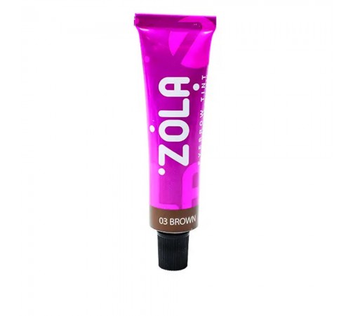 Фарба для брів з колагеном Zola Tint With Collagen 15 мл (03 Brown) Фарба для брів з колагеном Zola Tint With Collagen 15 мл (03 Brown)