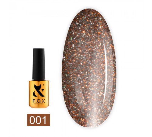 Гель-лак FOX Sparkle 7 мл (001) Гель-лак FOX Sparkle 7 мл (001)