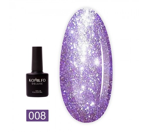 Гель KOMILFO Loquid Glam Gel 8 мл (008) Гель KOMILFO Loquid Glam Gel 8 мл (008)