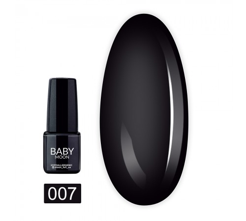 Гель-лак Baby Moon Midnight 6 мл (007) Гель-лак Baby Moon Midnight 6 мл (007)