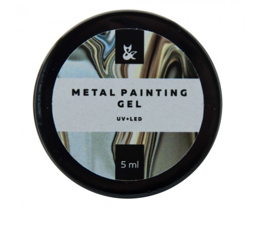 Гель FOX Metal painting 5 мл (001) Гель FOX Metal painting 5 мл (001)