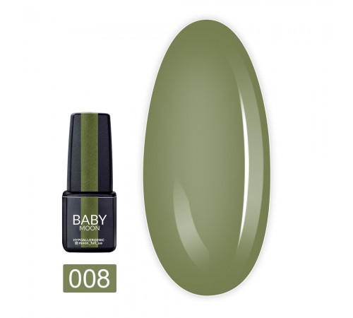 Гель-лак Baby Moon Green Sea 6 мл (008) Гель-лак Baby Moon Green Sea 6 мл (008)