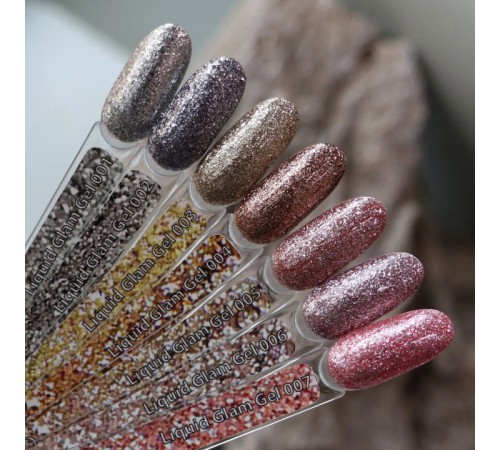 Гель KOMILFO Loquid Glam Gel 8 мл (002) Гель KOMILFO Loquid Glam Gel 8 мл (002)