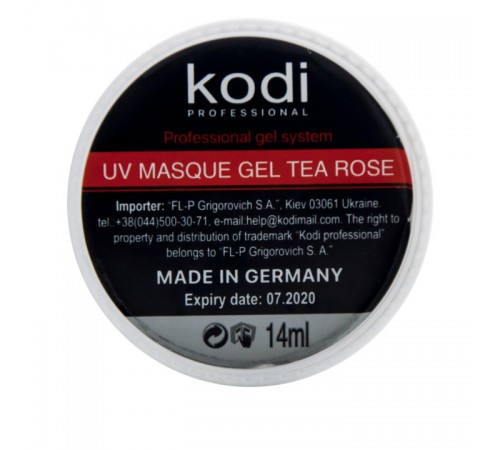 Гель KODI LUXE MASQUE TEA ROSE 14 мл Гель KODI LUXE MASQUE TEA ROSE 14 мл