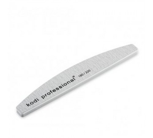 Пилка-баф КODI місяць Half Grey 180/220 Пилка-баф КODI місяць Half Grey 180/220