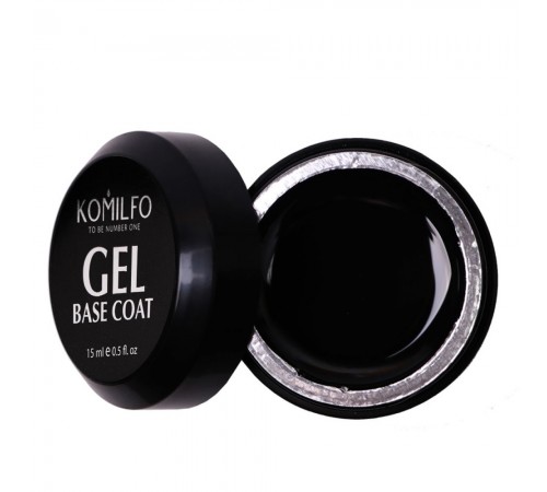 База KOMILFO Gel Base Coat 15 мл (без пензлика) База KOMILFO Gel Base Coat 15 мл (без пензлика)