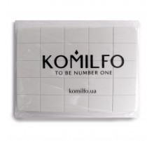 Баф для нігтів KOMILFO Mini 120/120 (32х25х12 мм) 50 шт