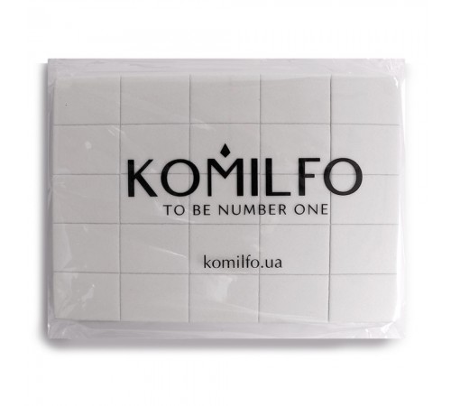 Баф для нігтів KOMILFO Mini 120/120 (32х25х12 мм) 50 шт Баф для нігтів KOMILFO Mini 120/120 (32х25х12 мм) 50 шт