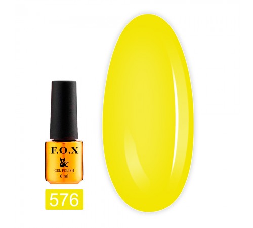 Гель-лак FOX gold Pigment 6 мл (576)