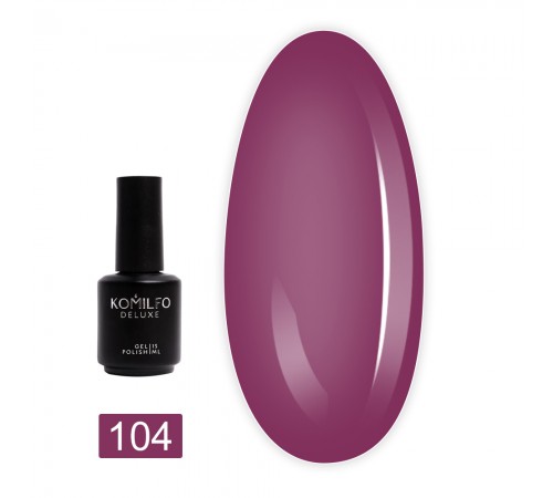 Гель-лак KOMILFO Deluxe Series 15 мл (104) Гель-лак KOMILFO Deluxe Series 15 мл (104)