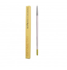 Пензлик для малювання на нігтях KOMILFO &Chudova GEOMETRY (Syntetic Liner) 6 мм