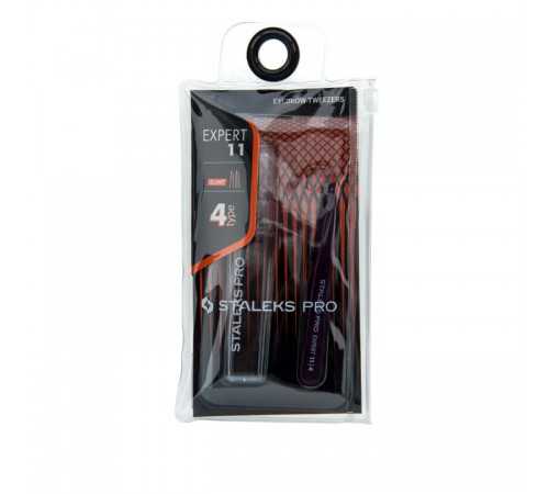 Пінцет для брів STALEKS EXPERT 11 TYPE 4 TE-11/4 Пінцет для брів STALEKS EXPERT 11 TYPE 4 TE-11/4