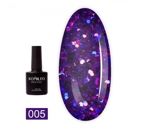 Гель-лак KOMILFO Stardust Glitter 8 мл (005) Гель-лак KOMILFO Stardust Glitter 8 мл (005)