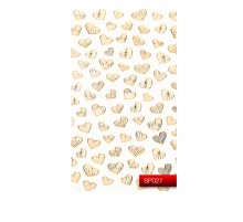 Наклейки для нігтів KODI Nail Art Stickers Gold 027SP