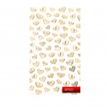 Наклейки для нігтів KODI Nail Art Stickers Gold 027SP