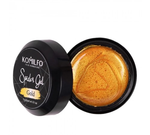 Гель-павутинка KOMILFO Spider Gel 5 г (Gold) Гель-павутинка KOMILFO Spider Gel 5 г (Gold)