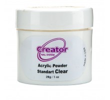 Пудра акрилова Creator Standard Clear 28 г