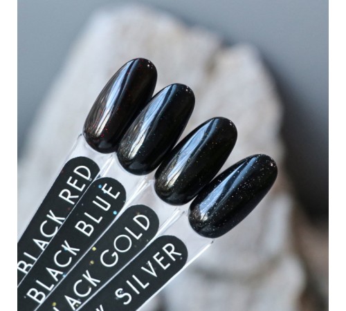 Гель-лак KOMILFO 8 мл (Black Silver) Гель-лак KOMILFO 8 мл (Black Silver)