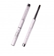 Пензлик KOMILFO Gel flat 4 (Nylon)