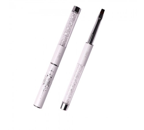 Пензлик KOMILFO Gel flat 4 (Nylon) Пензлик KOMILFO Gel flat 4 (Nylon)