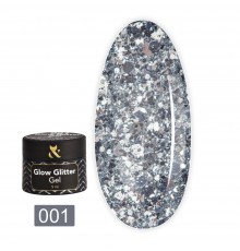 Гель FOX Glow Glitter Gel 5 мл (001)