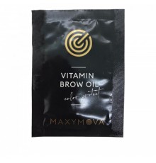Олія для брів Maxymova Vitamin brow oil саше 1.5 мл