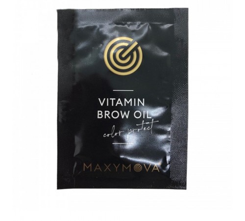 Олія для брів Maxymova Vitamin brow oil саше 1.5 мл Олія для брів Maxymova Vitamin brow oil саше 1.5 мл