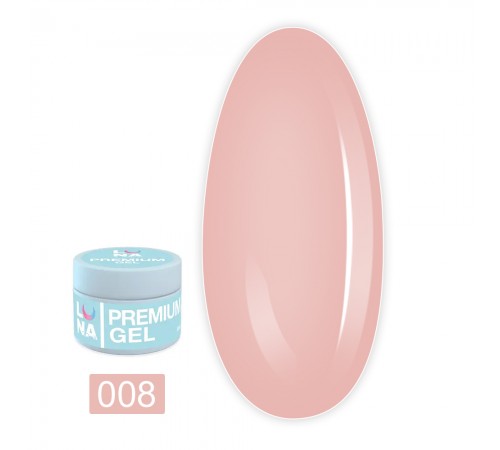 Гель для нарощування LunaMoon Premium Gel 30 мл (08) Гель для нарощування LunaMoon Premium Gel 30 мл (08)