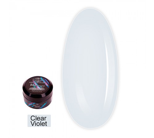 Гель KOMILFO Premium 15 г (Clear Violet) Гель KOMILFO Premium 15 г (Clear Violet)