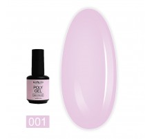 Гель KOMILFO PolyGel 15 г (001 Milky Pink)