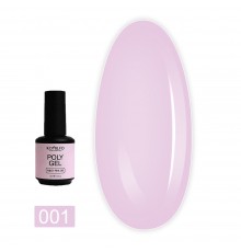 Гель KOMILFO PolyGel 15 г (001 Milky Pink)