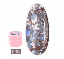 Блискітки для нігтів LunaMoon Unicorn Gel 5 мл (05)