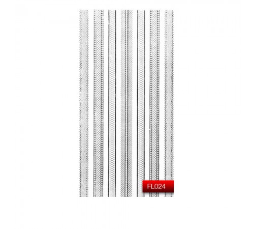 Наклейки для нігтів KODI Nail Art Stickers Silver 024FL Наклейки для нігтів KODI Nail Art Stickers Silver 024FL