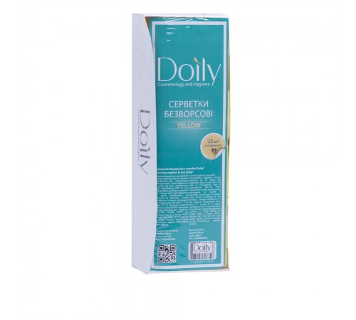 Серветки Doily безворсові у коробці 4.5*6.5 см 425 шт в уп (Жовтий) Серветки Doily безворсові у коробці 4.5*6.5 см 425 шт в уп (Жовтий)