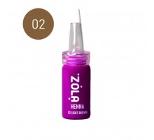 Хна Zola для брів професійна 10 гр (02 Light brown)