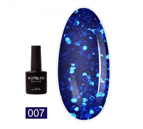 Гель-лак KOMILFO Stardust Glitter 8 мл (007) Гель-лак KOMILFO Stardust Glitter 8 мл (007)
