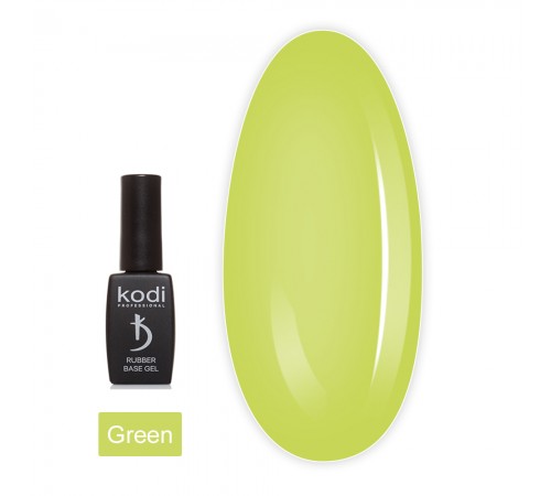 База KODI Color Rubber Base Gel 8 мл (Green) База KODI Color Rubber Base Gel 8 мл (Green)